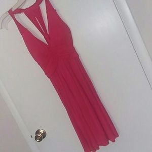 Women's soft pink dress